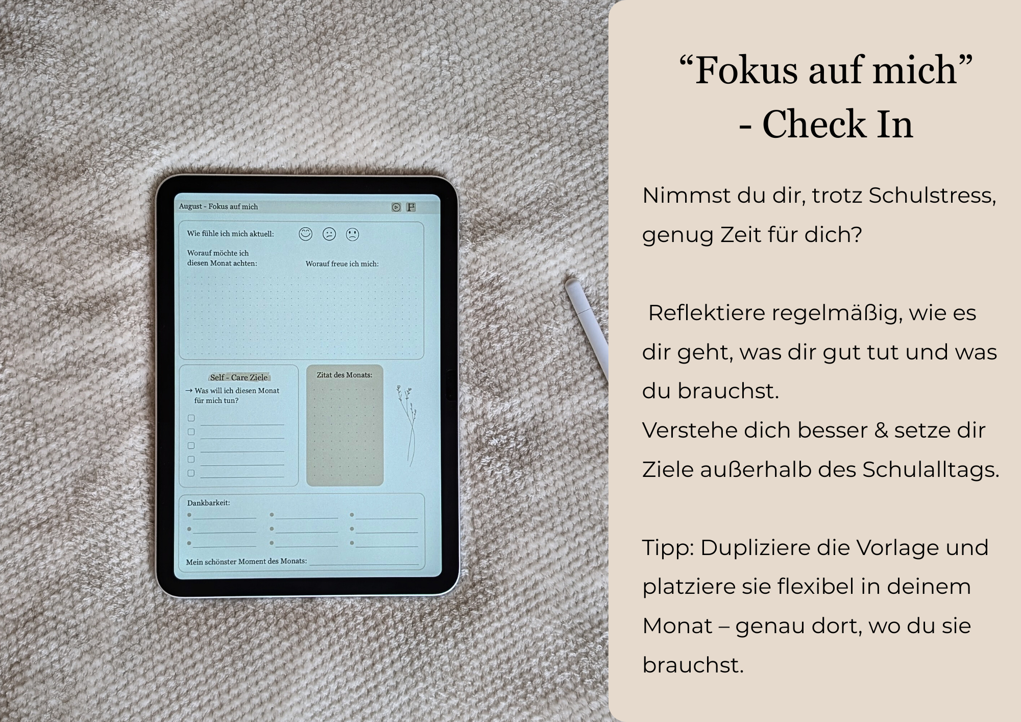 Erweiterung - Schüler-Planer