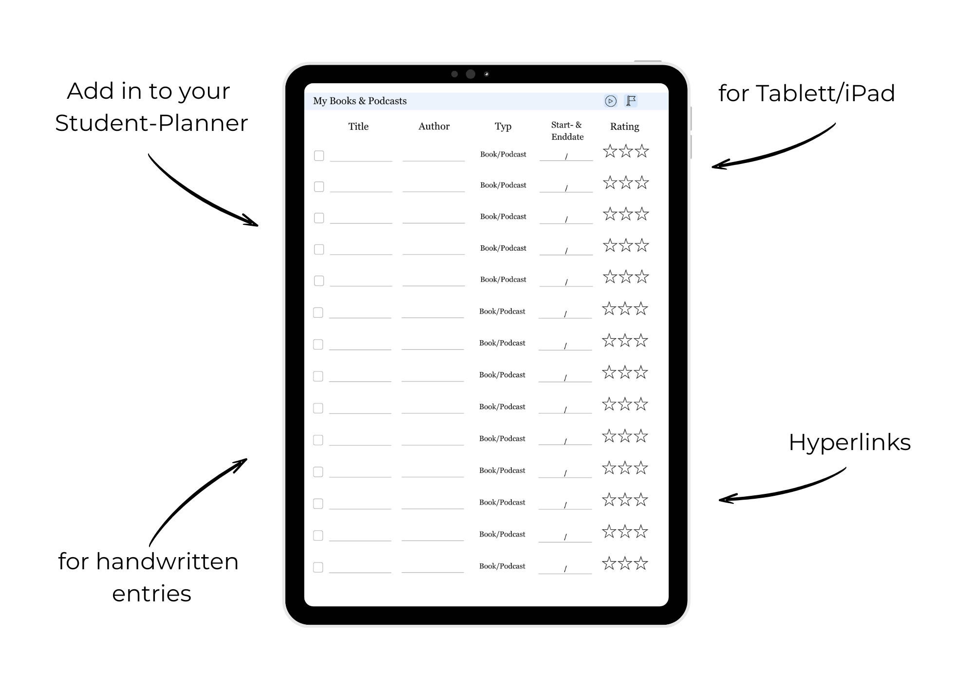 Add On - Student-Planner