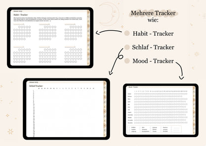 Mit Mood-, Schlaf- und Habit-Tracker