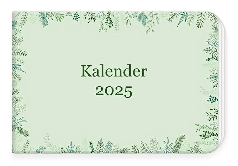 Coverbild des Select Kalenders für 2025 in Grüm