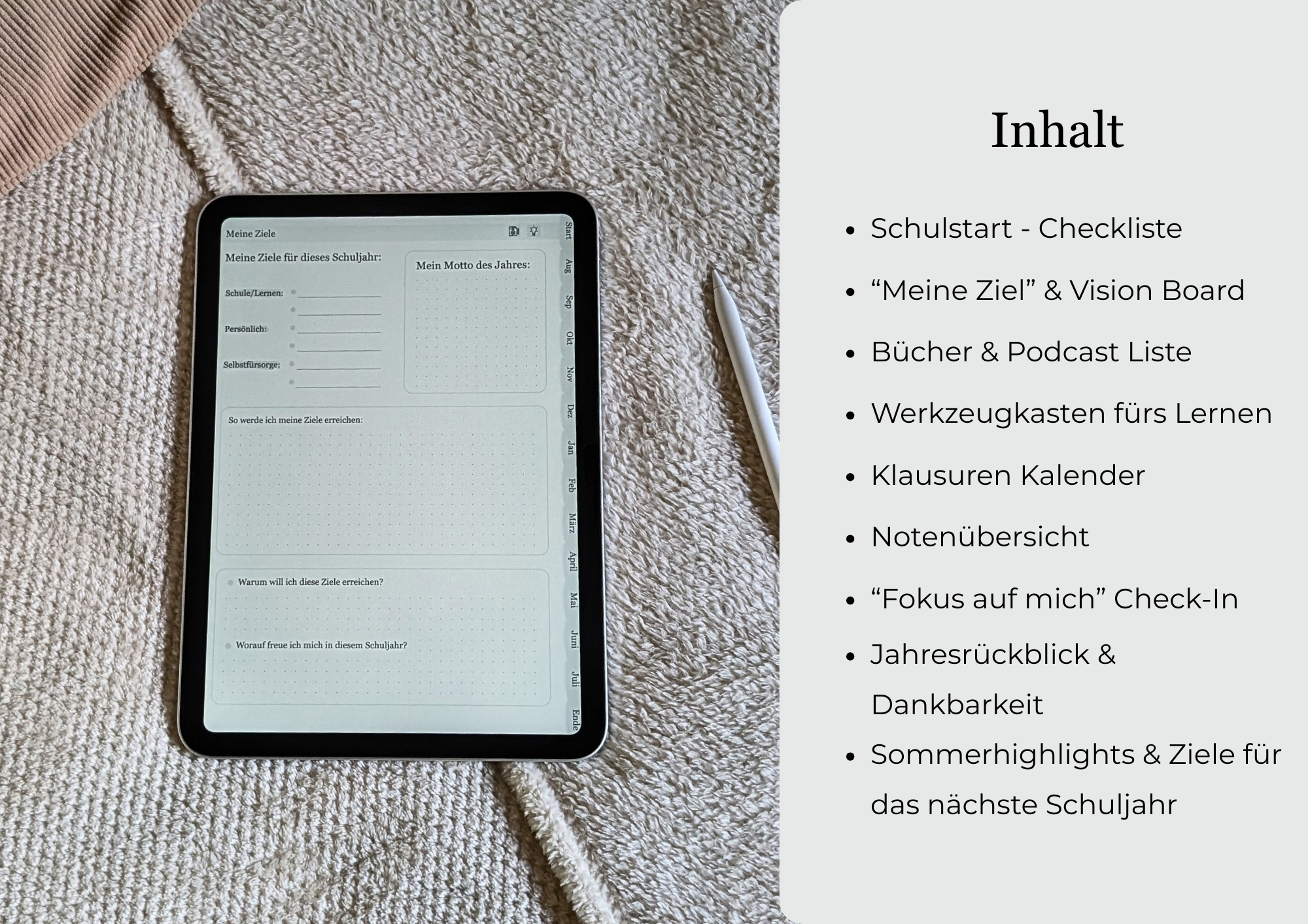 Erweiterung - Schüler-Planer